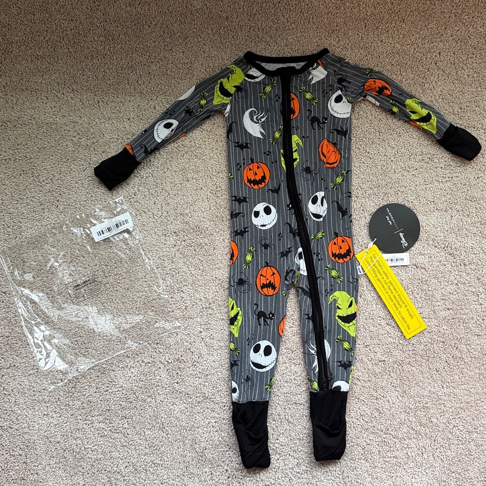 Little Sleepies Disney The Nightmare Before Christmas Zippy